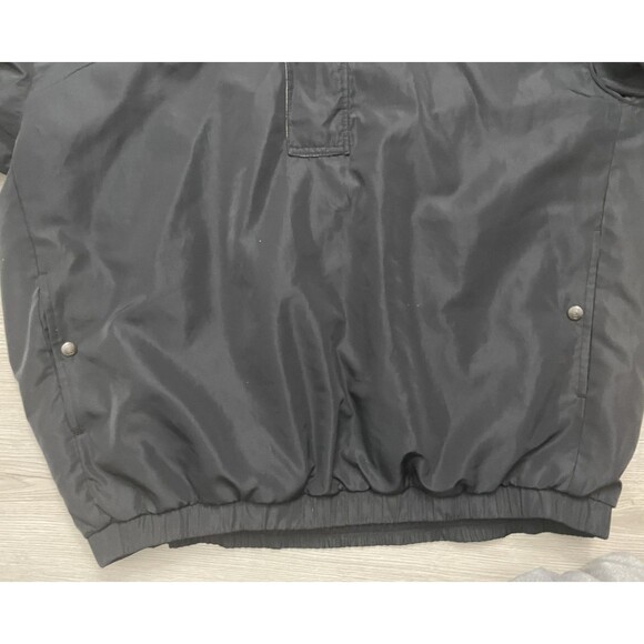 Dryjoys by Footjoy Men’s black  Short Sleeve Pullover Windbreaker Jacket Large - Picture 5 of 12